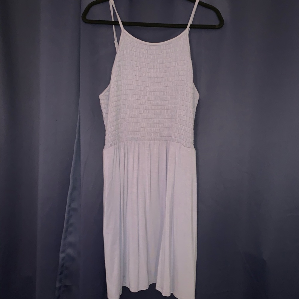 NWT Copper Key Blue Smocked Dress Size Large